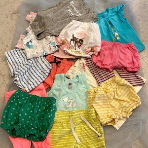 BABY GIRL CLOTHING BUNDLE